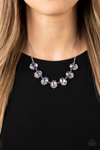 Load image into Gallery viewer, Unleash Your Sparkle - Purple Rhinestone Necklace Paparazzi Accessories