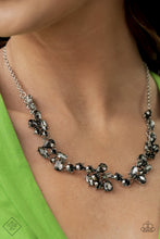 Load image into Gallery viewer, Welcome to the Ice Age - Silver Rhinestone Necklace Paparazzi Accessories