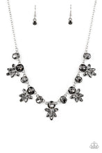 Load image into Gallery viewer, Prismatic Proposal - Silver Rhinestone Necklace Paparazzi Accessories