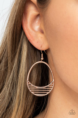Segmented Shimmer - Rose Gold Paparazzi Accessories