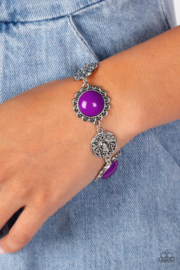 Positively Poppy - Purple Paparazzi Accessories