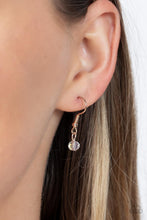 Load image into Gallery viewer, Modern Moonbeam - Rose Gold Necklace Paparazzi Accessories