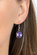 Load image into Gallery viewer, Best Decision Ever - Purple Rhinestone Necklace Paparazzi Accessories