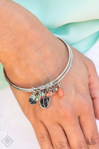 bangles,fashion fix,orange,Secret Paradise Orange Bangle Bracelets