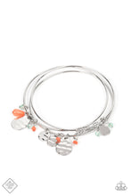 Load image into Gallery viewer, Secret Paradise Orange Bangle Bracelets Paparazzi Accessories