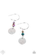 Load image into Gallery viewer, Artificial Starlight Multi Oil Spill Hoop Earrings Paparazzi Accessories