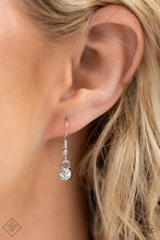 Load image into Gallery viewer, Meadow Muse Purple Floral Rhinestone Necklace Paparazzi Accessories