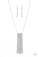 Load image into Gallery viewer, Stellar Crescendo - White Rhinestone Necklace Paparazzi Accessories