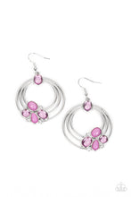 Load image into Gallery viewer, Dreamy Dewdrops - Purple Earrings Paparazzi Accessories