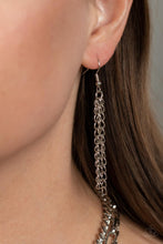 Load image into Gallery viewer, Galvanized Grit - Silver Necklace Paparazzi Accessories
