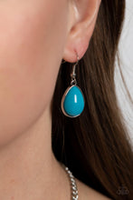 Load image into Gallery viewer, Ethereal Exaggerations - Blue Paparazzi Accessories