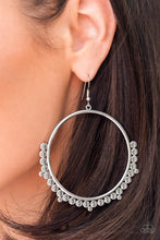 Load image into Gallery viewer, Ultra Untamable Silver Earrings Paparazzi Accessories