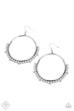 Load image into Gallery viewer, Ultra Untamable Silver Earrings Paparazzi Accessories