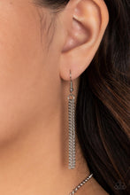 Load image into Gallery viewer, Prismatic Passion - Multi Oil Spill Rhinestone Heart Lanyard Paparazzi Accessories