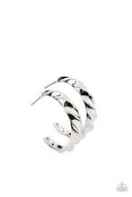 Load image into Gallery viewer, HOOP it Up - Silver Paparazzi Accessories