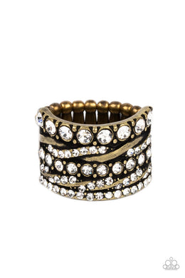 Angelic Architecture - Brass Paparazzi Accessories