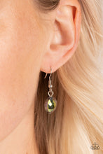 Load image into Gallery viewer, Rhinestone River - Multi Oil Spill Necklace Paparazzi Accessories