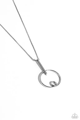 Hooped Theory - White Paparazzi Accessories