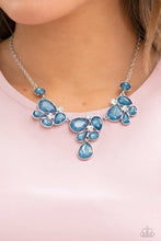 Load image into Gallery viewer, Everglade Escape - Blue Gem Necklace Paparazzi Accessories