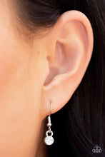 Load image into Gallery viewer, GLOW-trotting Twinkle - White Rhinestone Necklace Paparazzi Accessories