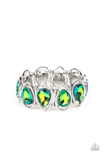 Load image into Gallery viewer, The Sparkle Society Multi Oil Spill Rhinestone Stretchy Bracelet Paparazzi Accessories