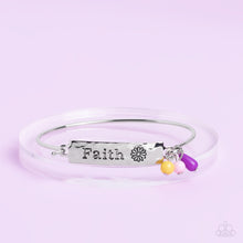 Load image into Gallery viewer, Flirting with Faith - Purple Toggle Bracelet Paparazzi Accessories