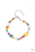 Load image into Gallery viewer, Groovy Gerberas - Multi Flower Bead Bracelet Paparazzi Accessories