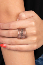 Load image into Gallery viewer, Sunrise Street - Copper Ring Paparazzi Accessories