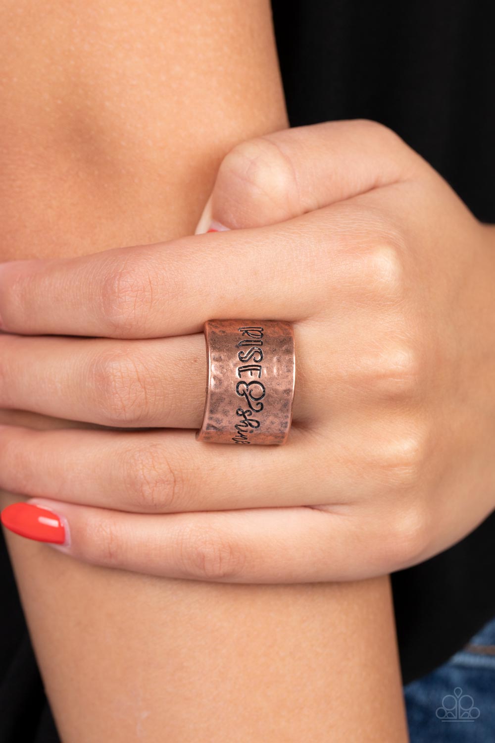 Sunrise Street - Copper Ring Paparazzi Accessories