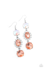 Load image into Gallery viewer, Magical Melodrama - Multi Iridescent Rhinestone Earrings Paparazzi Accessories