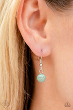 Load image into Gallery viewer, Bohemian Blossom Blue Stone Necklace Paparazzi Accessories