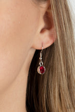 Load image into Gallery viewer, Forget the Crown - Red Rhinestone Necklace Paparazzi Accessories