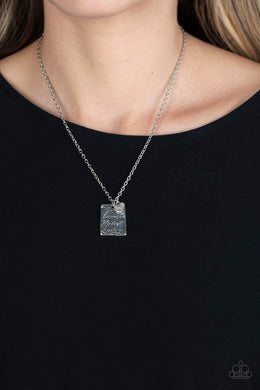 Divine Devotion - Silver Necklace Paparazzi Accessories