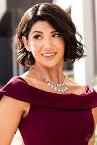 autopostr_pinterest_58290,rhinestones,short necklace,white,REIGNING Romance - White Rhinestone Necklace