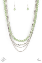 Load image into Gallery viewer, Boardwalk Babe Green Necklace Paparazzi Accessories