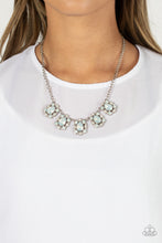 Load image into Gallery viewer, Pearly Pond - White Rhinestone Necklace Paparazzi Accessories