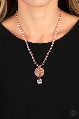 Priceless Plan - Copper Necklace Paparazzi Accessories