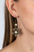 Load image into Gallery viewer, Free-Spirited Flourish - Brass Paparazzi Accessories