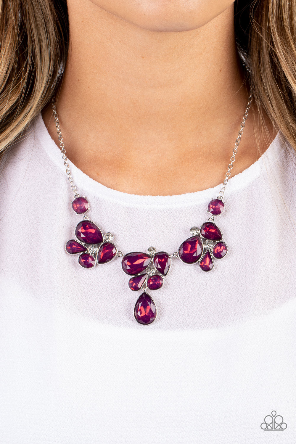 Everglade Escape - Purple Necklace Paparazzi Accessories