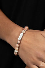 Load image into Gallery viewer, Serene Season - Orange Stone Stretchy Bracelet Paparazzi Accessories