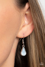 Load image into Gallery viewer, Everglade Escape - White Opal Rhinestone Necklace Paparazzi Accessories