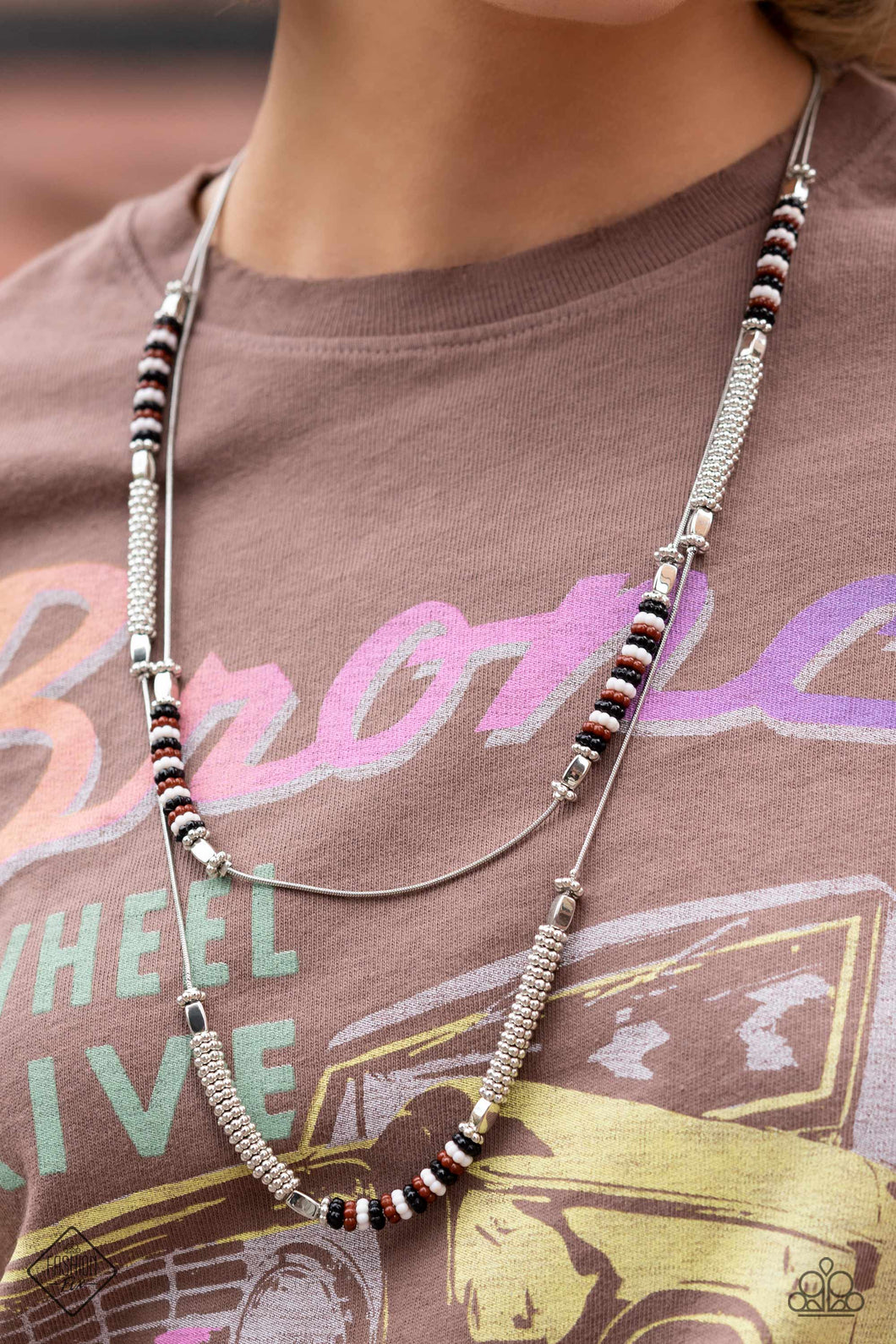 Caviar Chic Multi Neckace Paparazzi Accessories