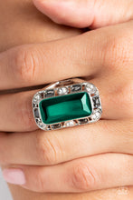 Load image into Gallery viewer, Radiant Rhinestones - Green Paparazzi Accessories