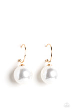 Load image into Gallery viewer, PEARL of My Eye - Gold Paparazzi Accessories