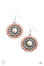 Load image into Gallery viewer, Effortlessly Eden Orange Earrings Paparazzi Accessories