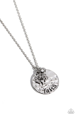 Flourishing Faith - White Paparazzi Accessories