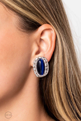 Shimmery Statement - Blue Paparazzi Accessories