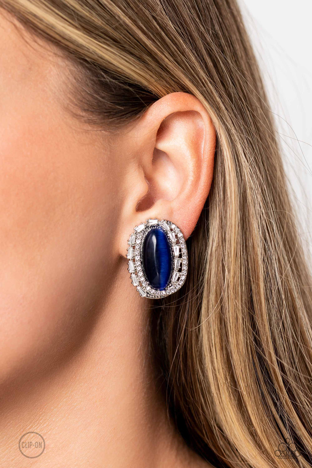 Shimmery Statement - Blue Paparazzi Accessories