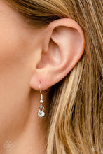 Load image into Gallery viewer, Feminine Flair Pink Rhinestone Necklace Paparazzi Accessories