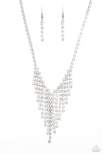 Load image into Gallery viewer, SHIMMER of Stars - White Paparazzi Accessories
